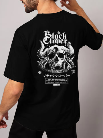 BLACK CLOVER - SKULL HEAD OVERSIZED