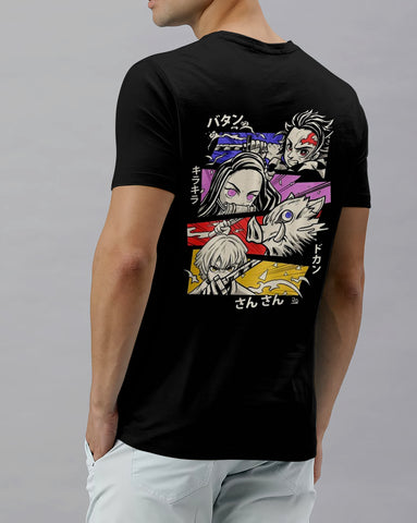 DEMON SLAYER - TANJIRO, ZENITSU, INOSUKE, NEZUKO  REGULAR