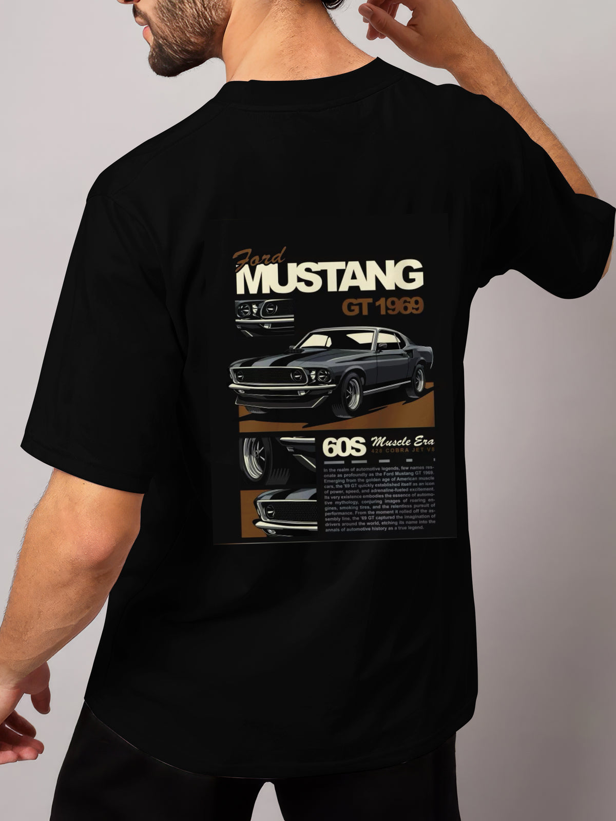 FORD MUSTANG GT 1969 - OVERSIZED