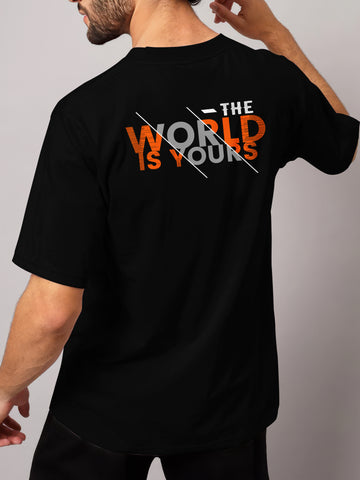 THE WORLD IS YOURS - OVERSIZED