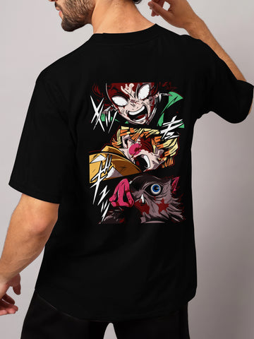 DEMON SLAYER - TANJIRO, ZENITSU, INOSUKE 1 OVERSIZED