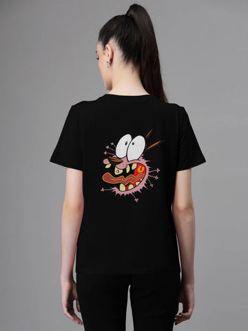 COURAGE THE COWARDLY DOG  - WOMEN'S TSHIRT