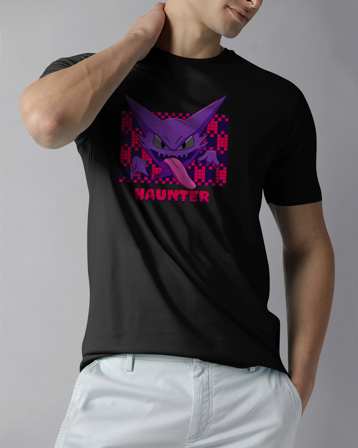 GHOST GENGAR POKEMON - MEN'S REGULAR TSHIRT