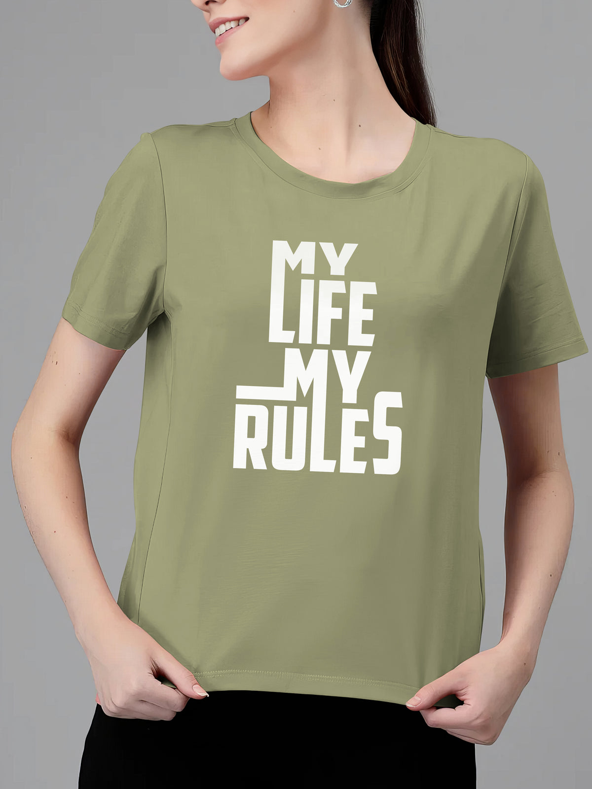 MY LIFE MY RULES - WOMEN'S TSHIRT