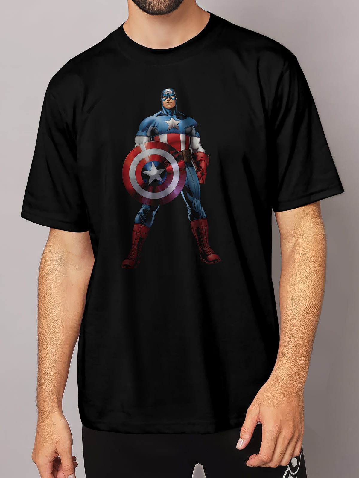 CAPTAIN AMERICA 1 - MEN’S OVERSIZED TSHIRT