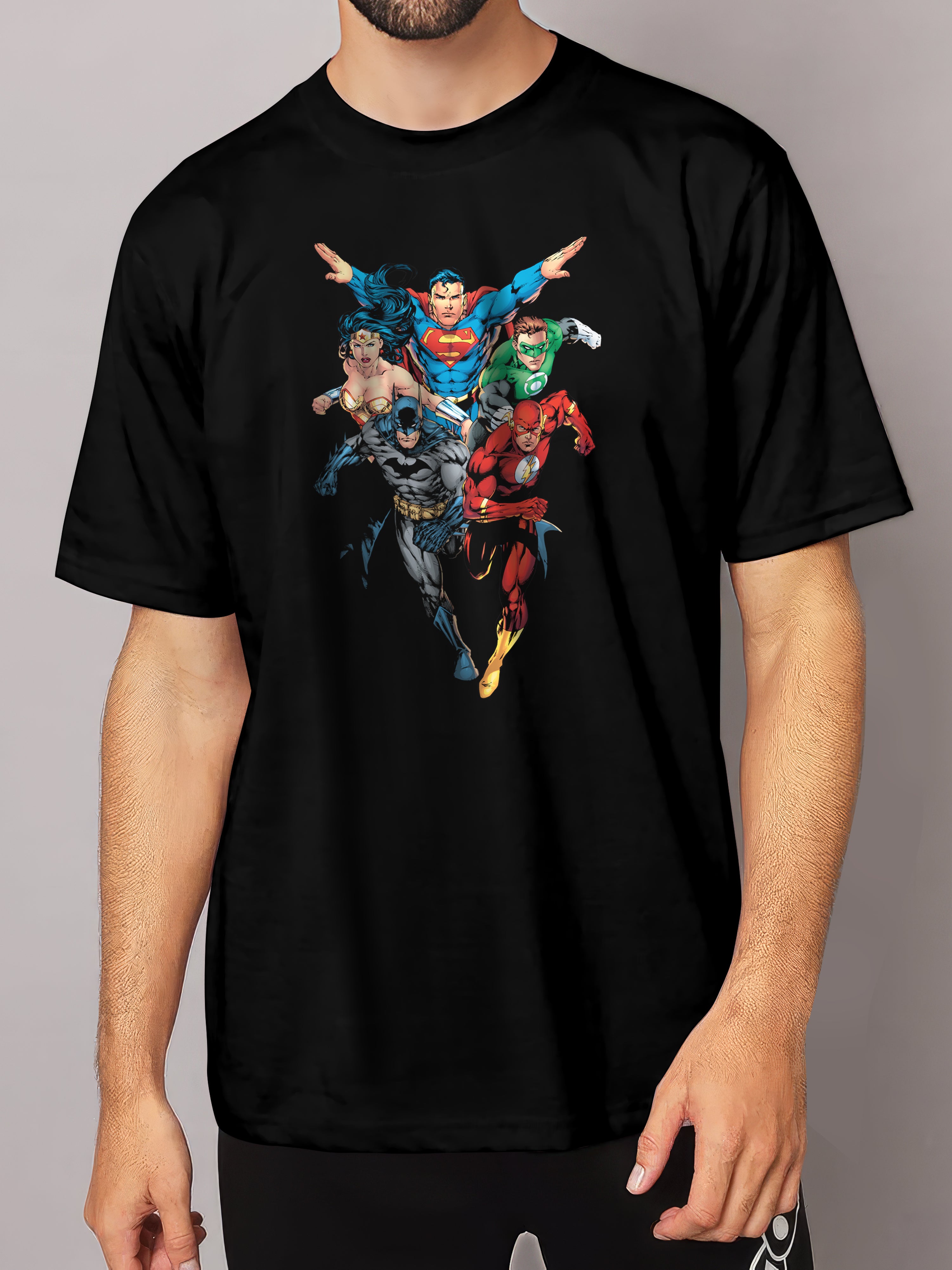 DC HEROS - MEN’S OVERSIZED TSHIRT