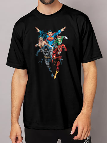 DC HEROS - MEN’S OVERSIZED TSHIRT