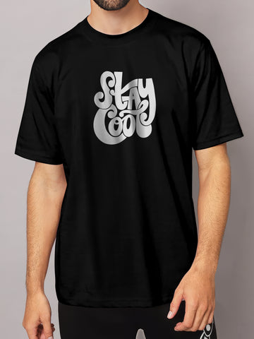 STAY COOL - MEN'S OVERSIZED TSHIRT