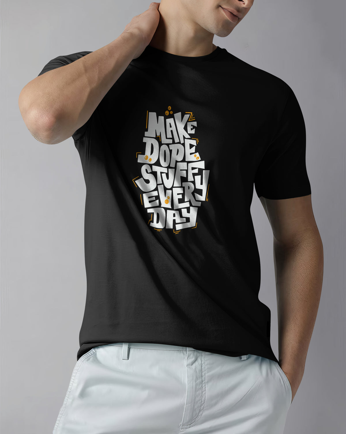 AMKE DOPE STUFF EVERY DAY  - MEN'S REGULAR TSHIRT