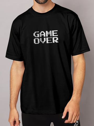 GAME OVER - MEN'S OVERSIZED TSHIRT