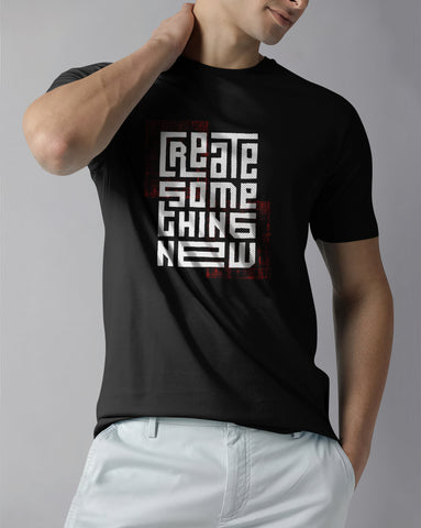 CREATE SOMETHING NEW - MEN'S REGULAR TSHIRT