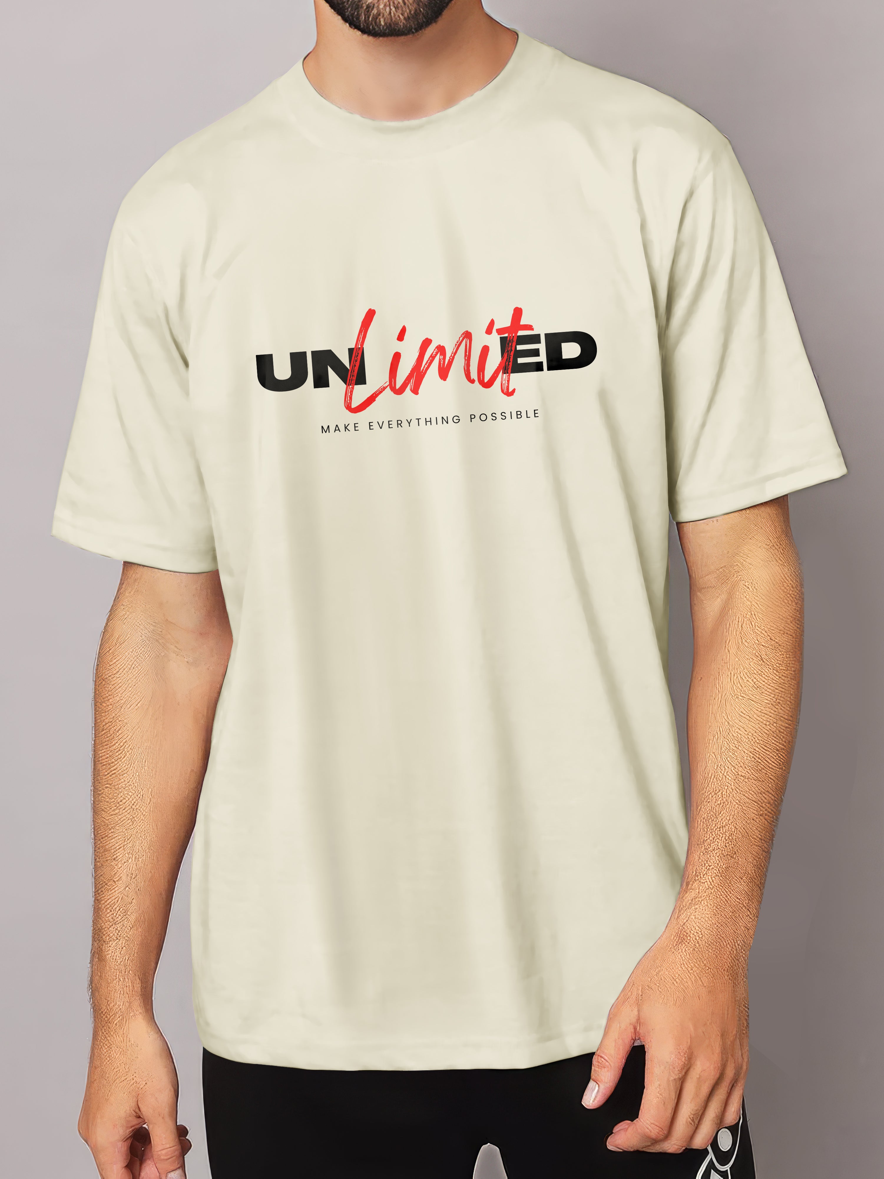 UNLIMITED - MEN'S OVERSIZED TSHIRT